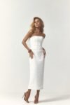 Vestido Midi Tomara Que Caia Off