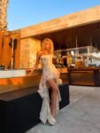 Vestido em Tule Estampado