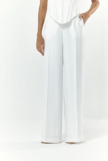 Conjunto Corset e Calça Pantalona Conjunto - Foto 2