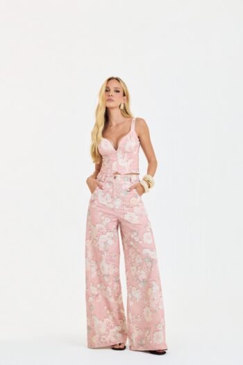 Conjunto Jeans Peonia Rosa