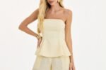 Conjunto Layla Blusa e Shorts Amarelo