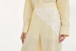 Conjunto Layla Calça e Camisa Amarelo