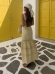 Vestido Midi Helena Amarelo