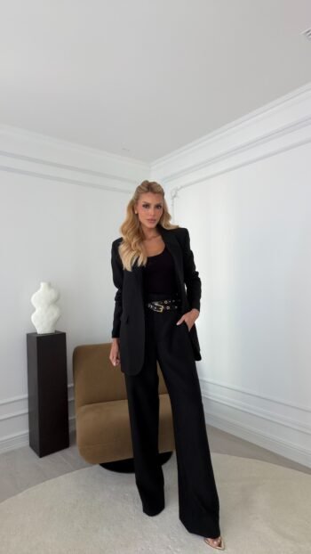Blazer Glenda Preto Charth - Foto 2