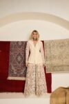 Conjunto Blazer E Calça em Renda Vanila