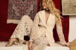 Conjunto Blazer E Calça em Renda Vanila