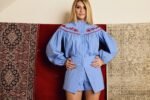 Conjunto Camisa e shorts Ada Azul