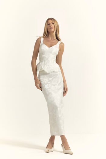 Vestido Jacquard Midi Off