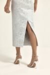 Vestido Jacquard Midi Off