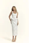 Vestido Jacquard Midi Off