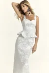 Vestido Jacquard Midi Off