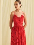 Vestido Alça Marina Vermelho