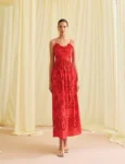 Vestido Alça Marina Vermelho