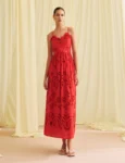 Vestido Alça Marina Vermelho