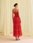 Vestido Alça Marina Vermelho
