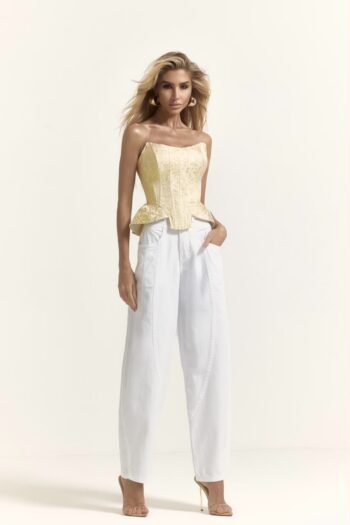 Calça Sarja Branca